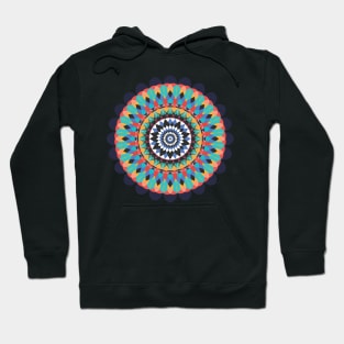 Warm Mandala Star Hoodie